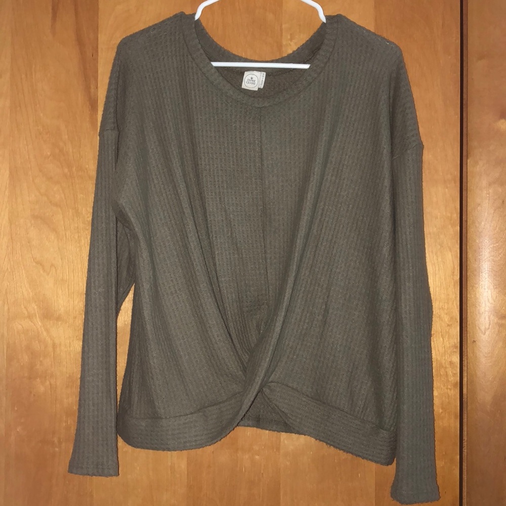 Olive Long Sleeve- Medium